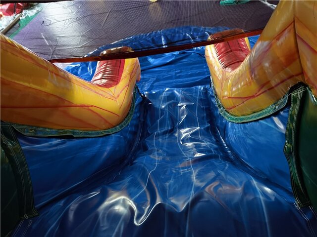 13' Red Fish Double Lane 13_RedFishDoubleLane-Down - Big and Bright Inflatables