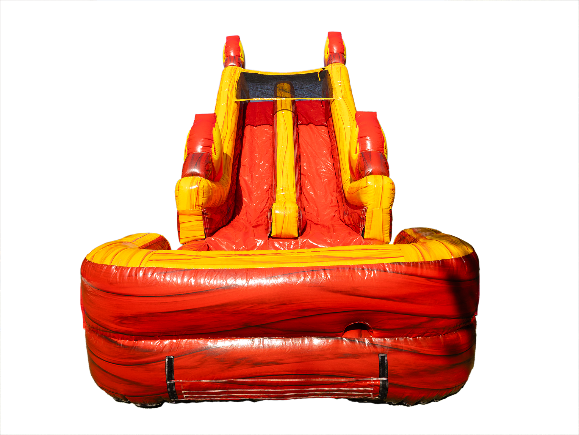18' Tropical Inferno Obstacle Course C66A0556 - Big and Bright Inflatables