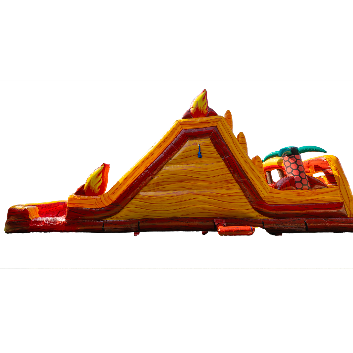 18' Tropical Inferno Obstacle Course C66A0574 - Big and Bright Inflatables