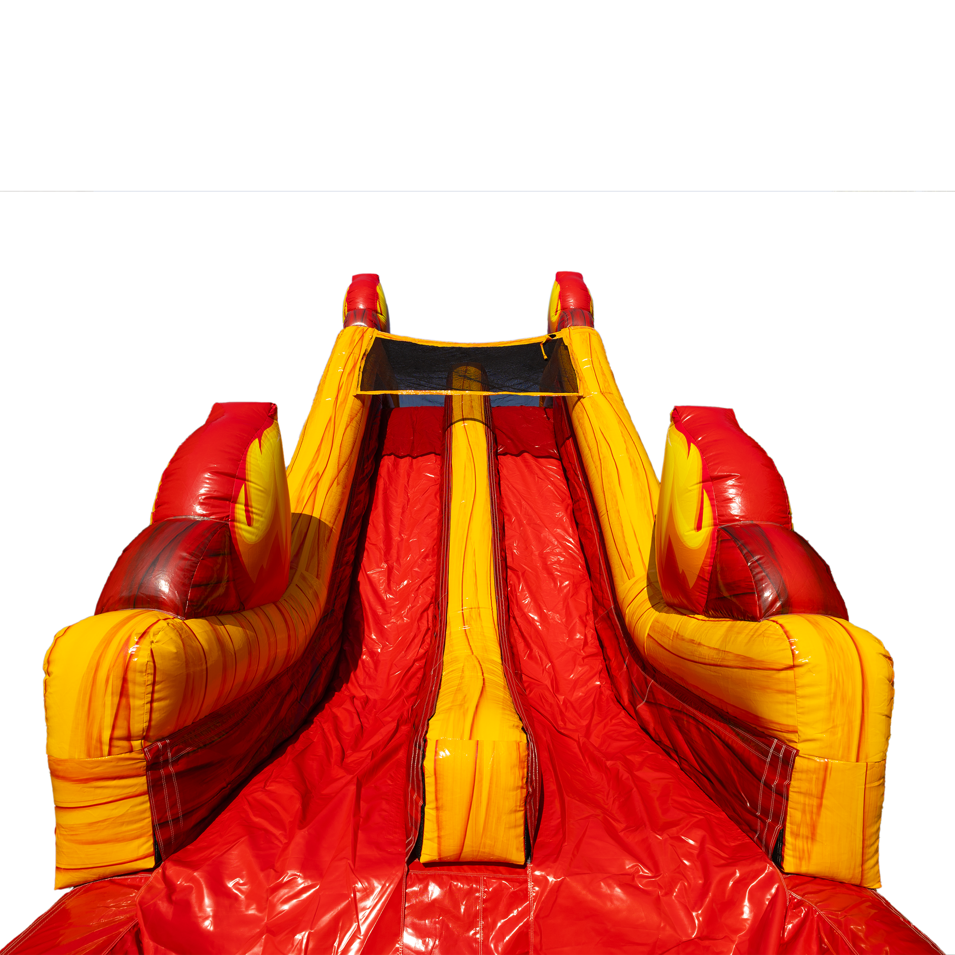 18' Tropical Inferno Obstacle Course C66A0604 - Big and Bright Inflatables