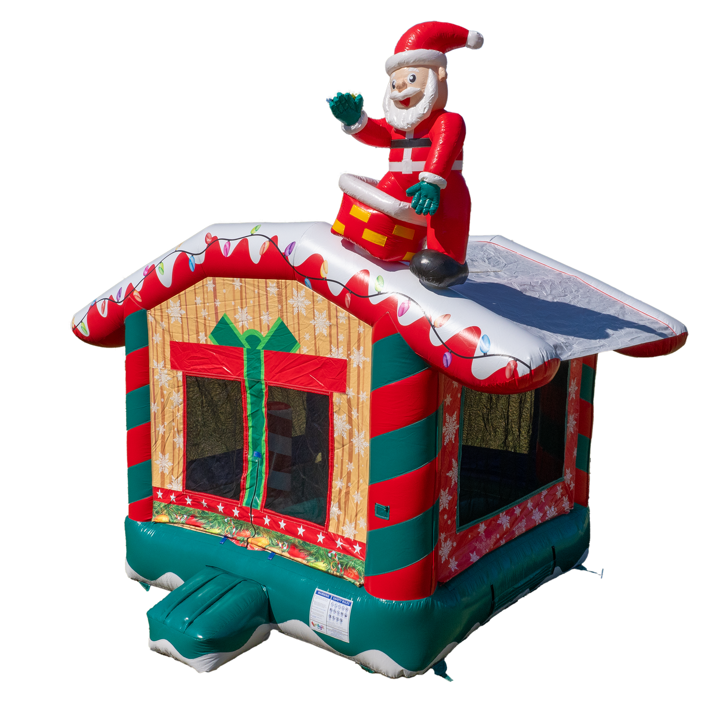 christmas bounce house inflatable