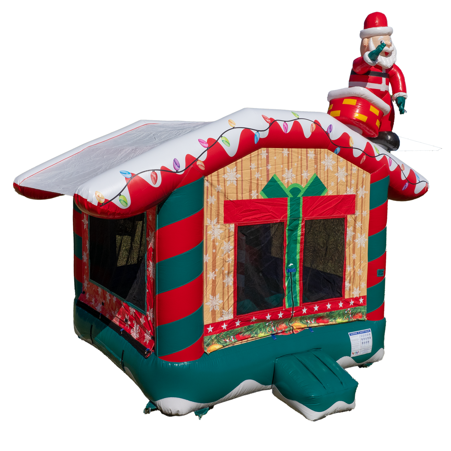 christmas bounce house inflatable