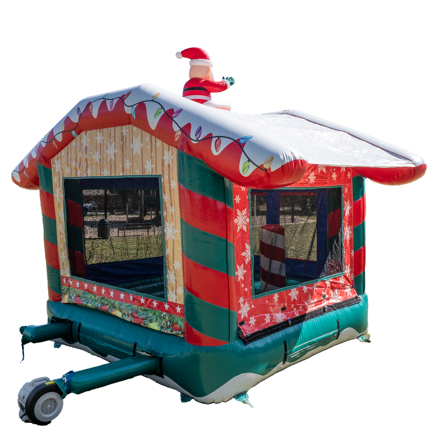 christmas bounce house inflatable
