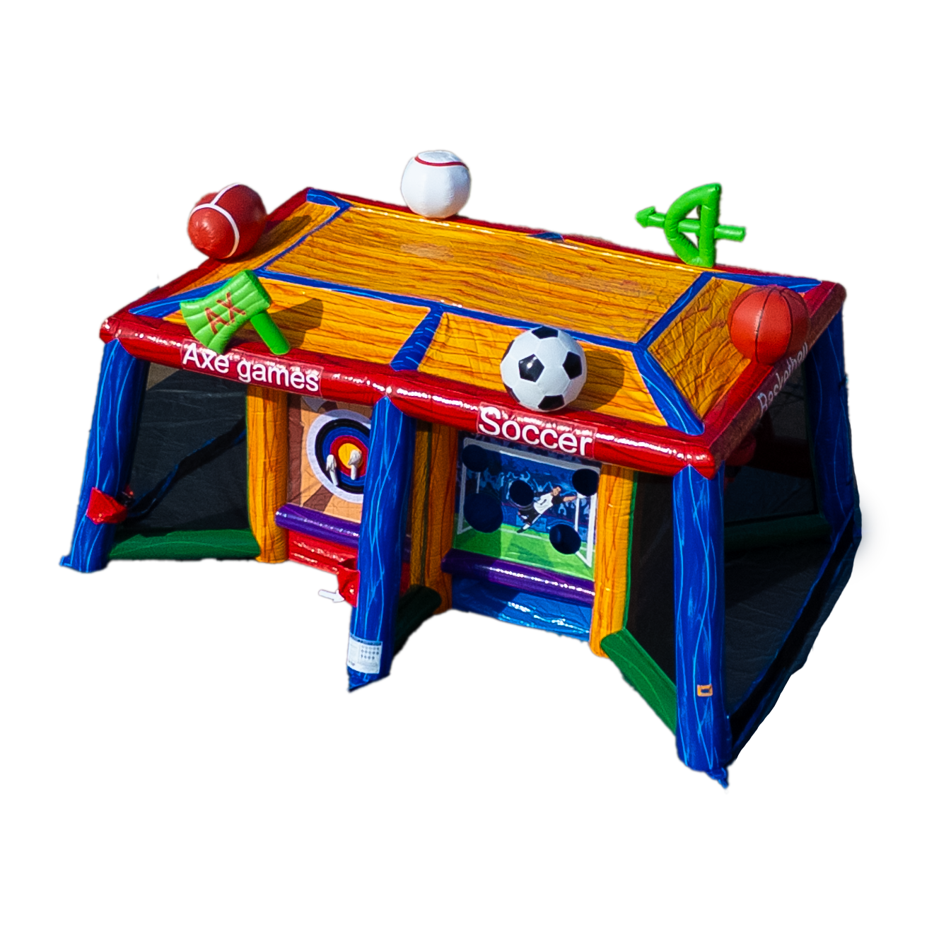 sports themed inflatables