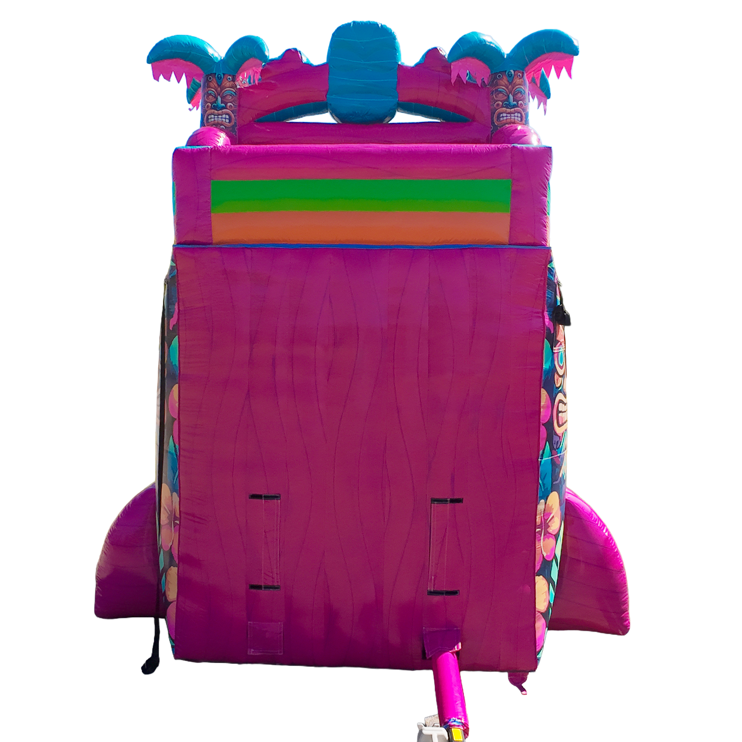 22FT Aloha Splash (Hawaiian Hibiscus) Dual Lane Slide