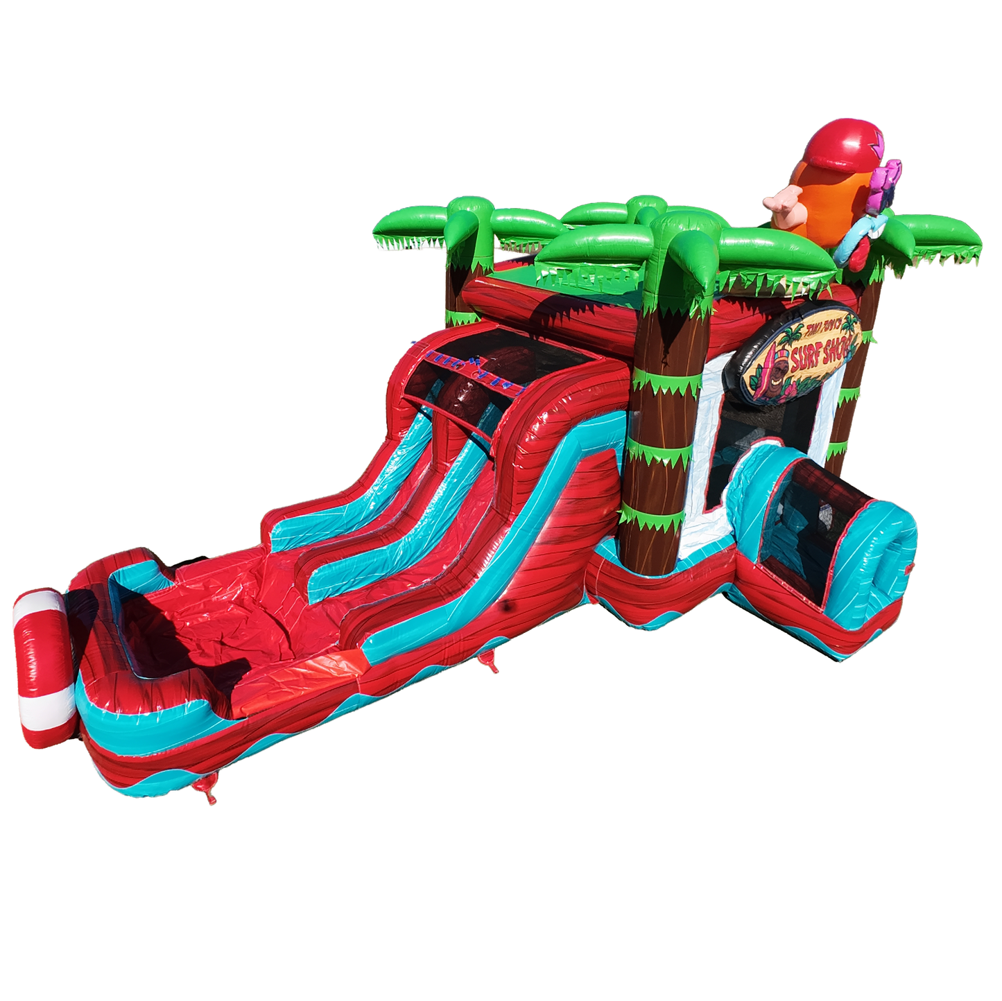 Santa Surf Shop Christmas Tiki Tovi Combo