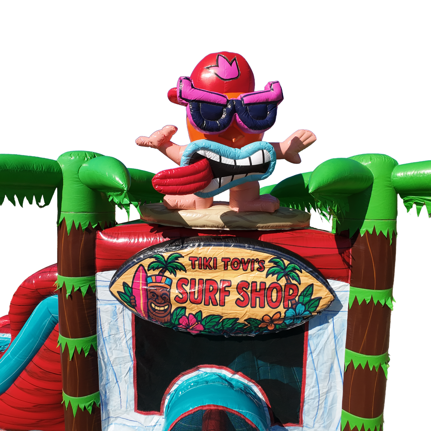 Santa Surf Shop Christmas Tiki Tovi Combo