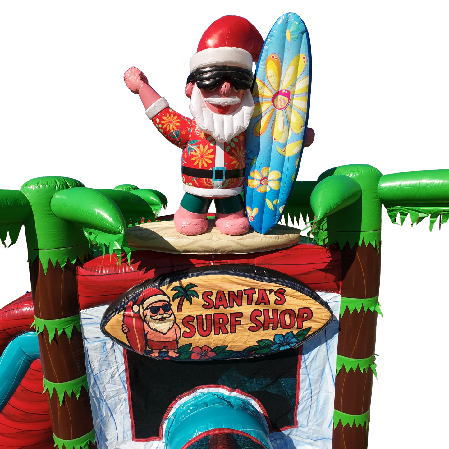 Santa Surf Shop Christmas Tiki Tovi Combo