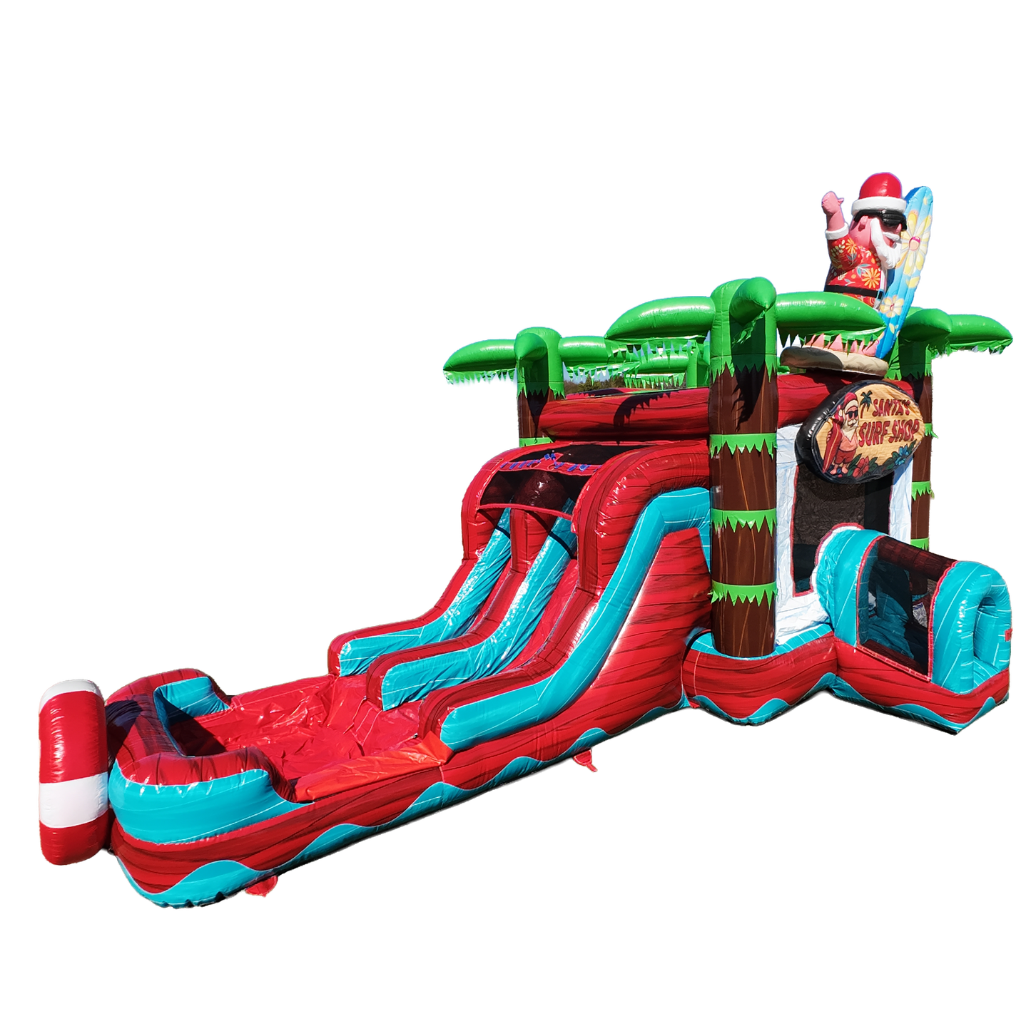 Santa Surf Shop Christmas Tiki Tovi Combo