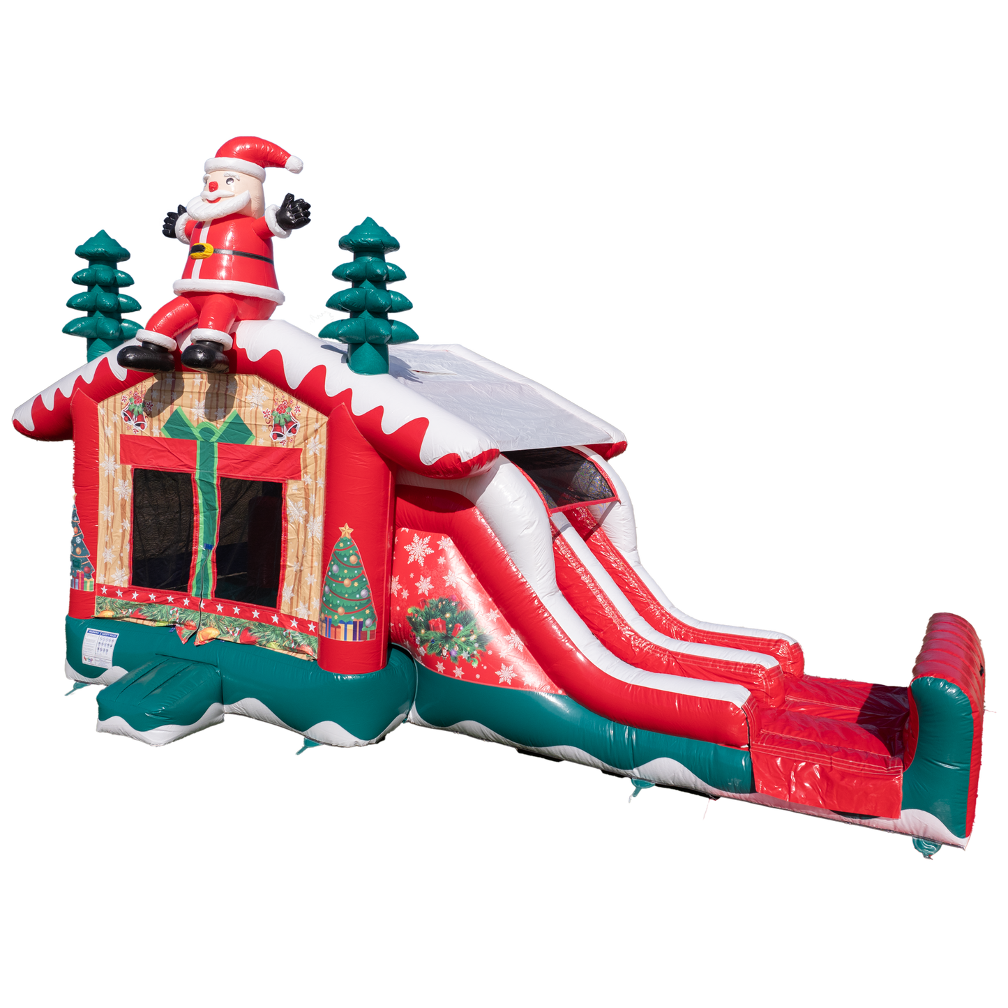 holiday santa inflatable