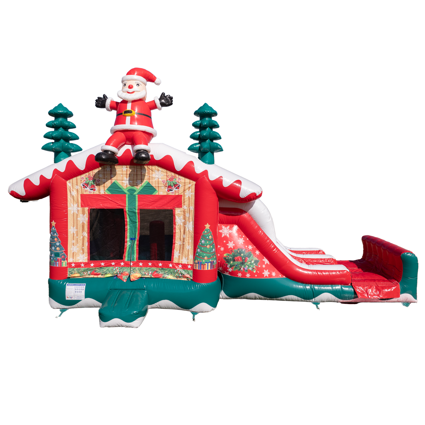 holiday santa inflatable