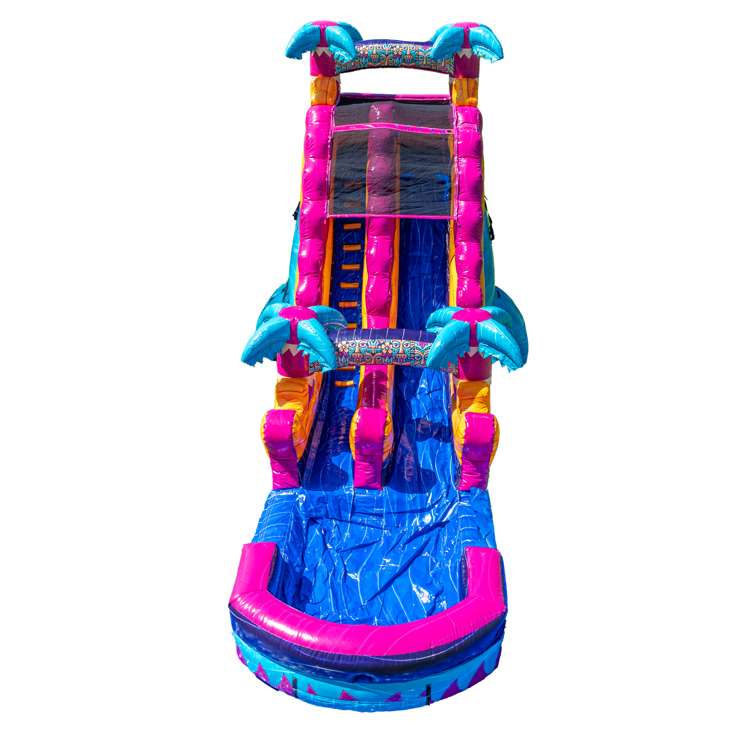 18FT Teal Rippling Rush Single Lane