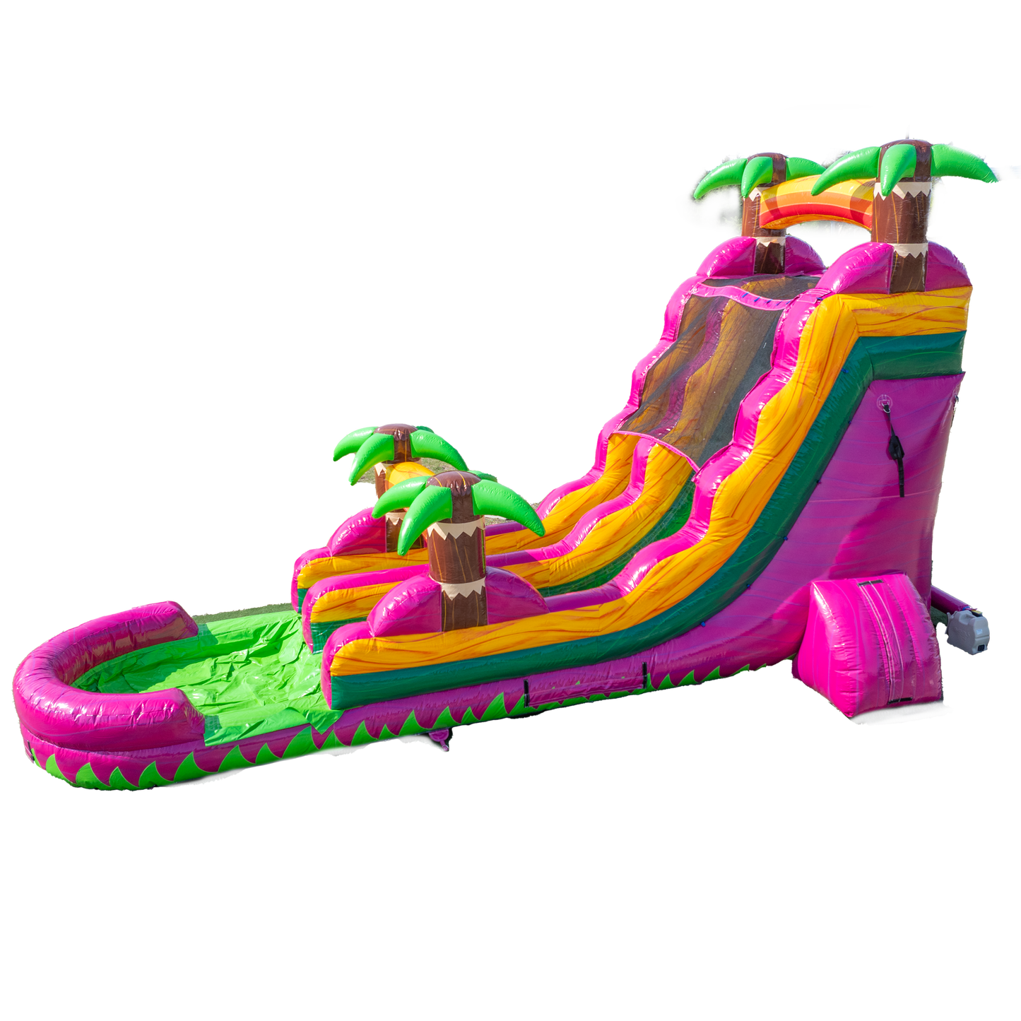 18FT Magenta Single Lane Slide