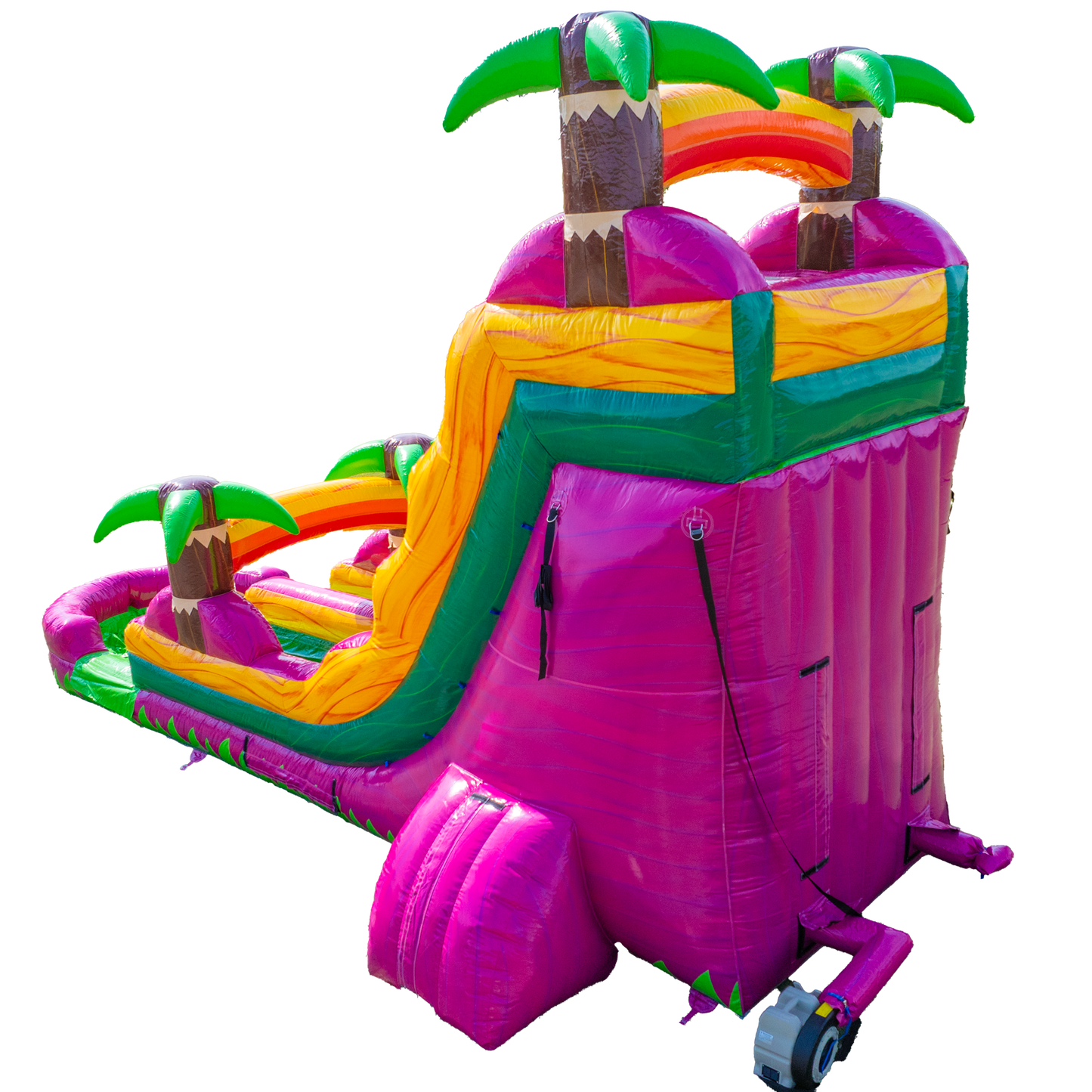 18FT Magenta Single Lane Slide