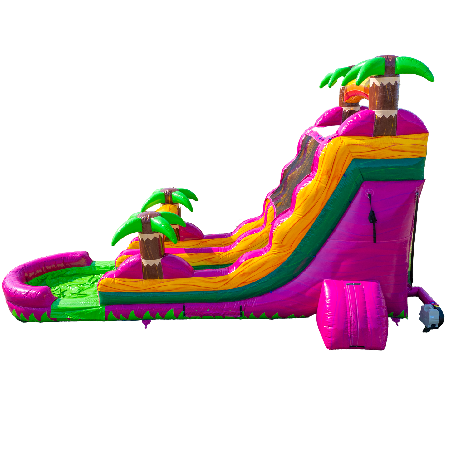 18FT Magenta Single Lane Slide