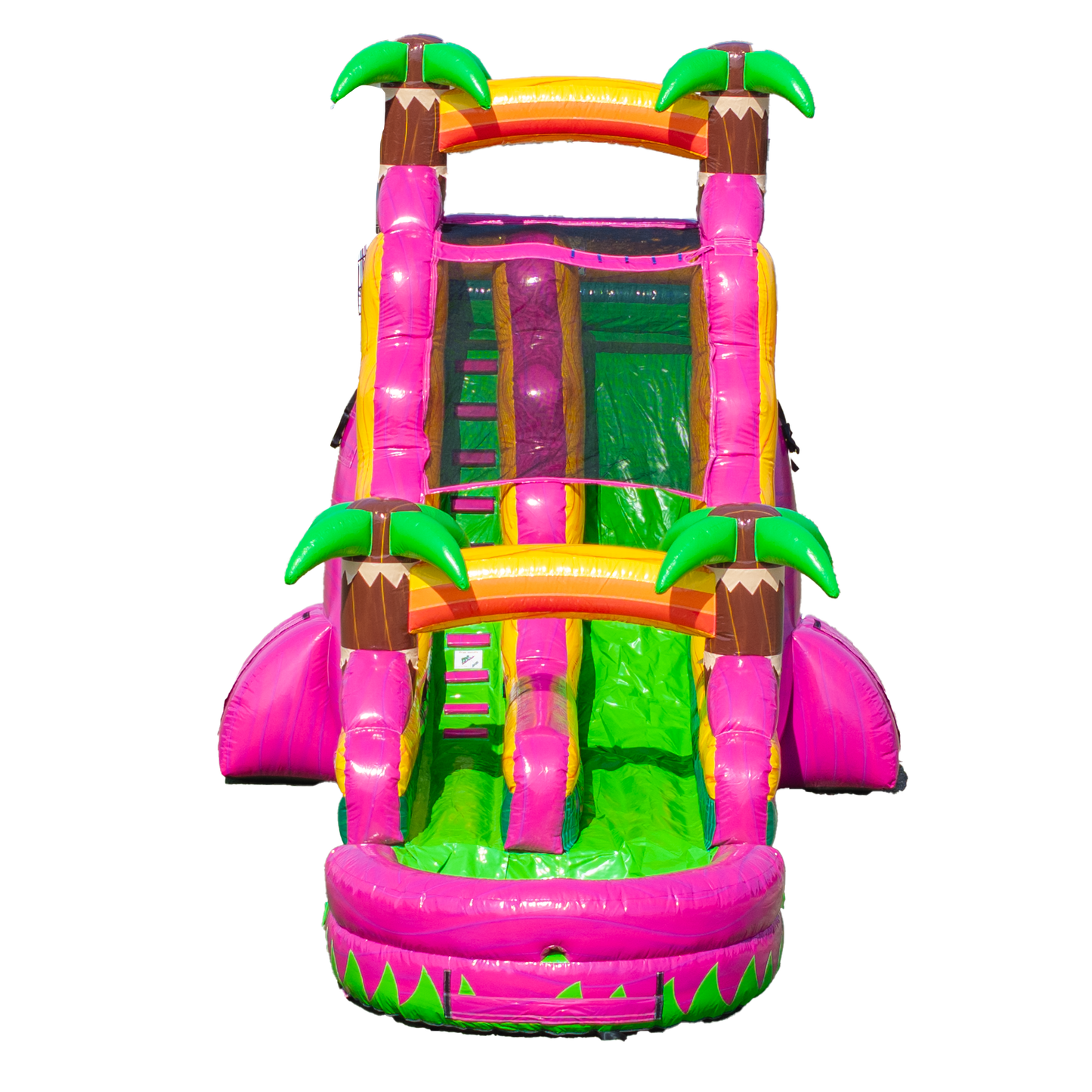18FT Magenta Single Lane Slide
