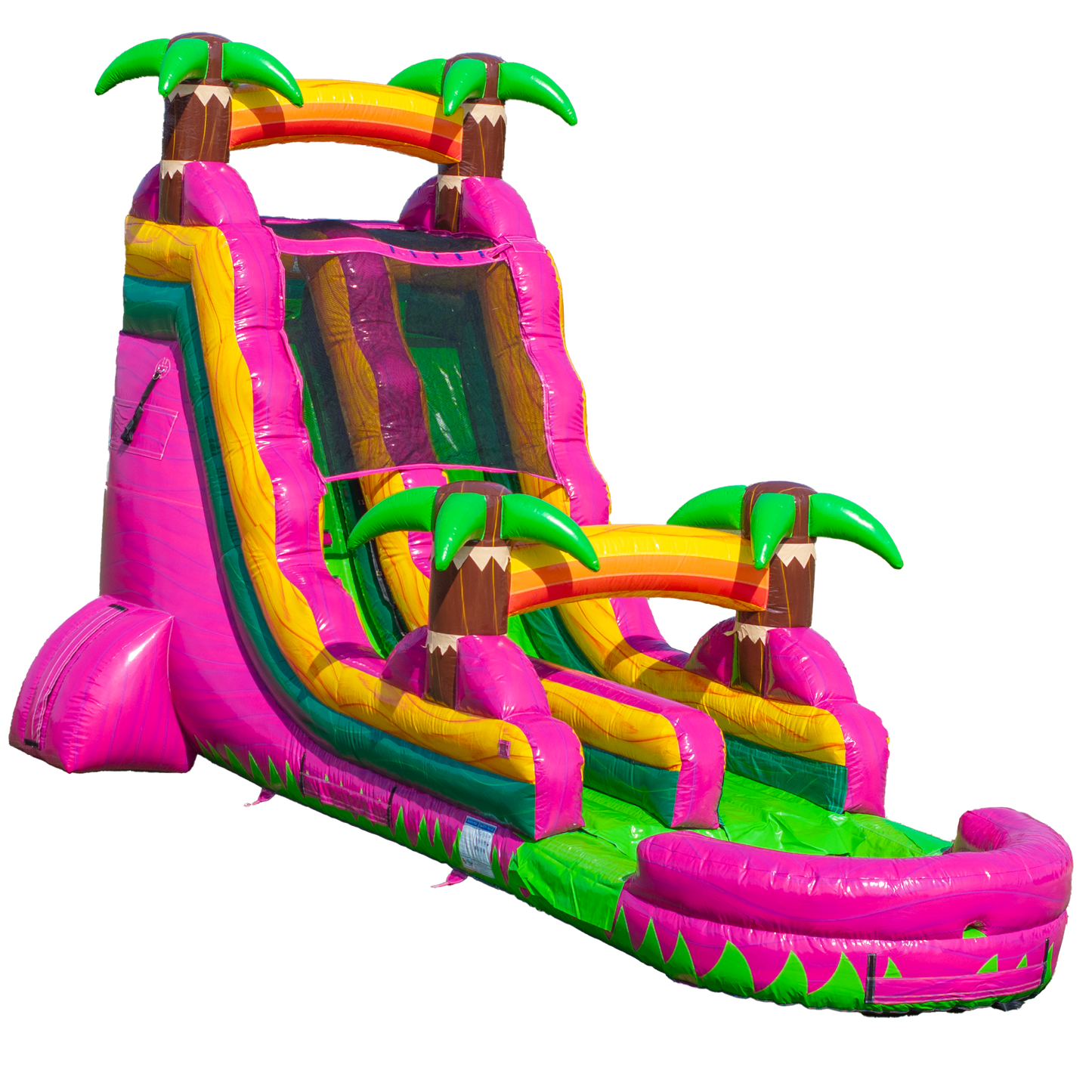 18FT Magenta Single Lane Slide