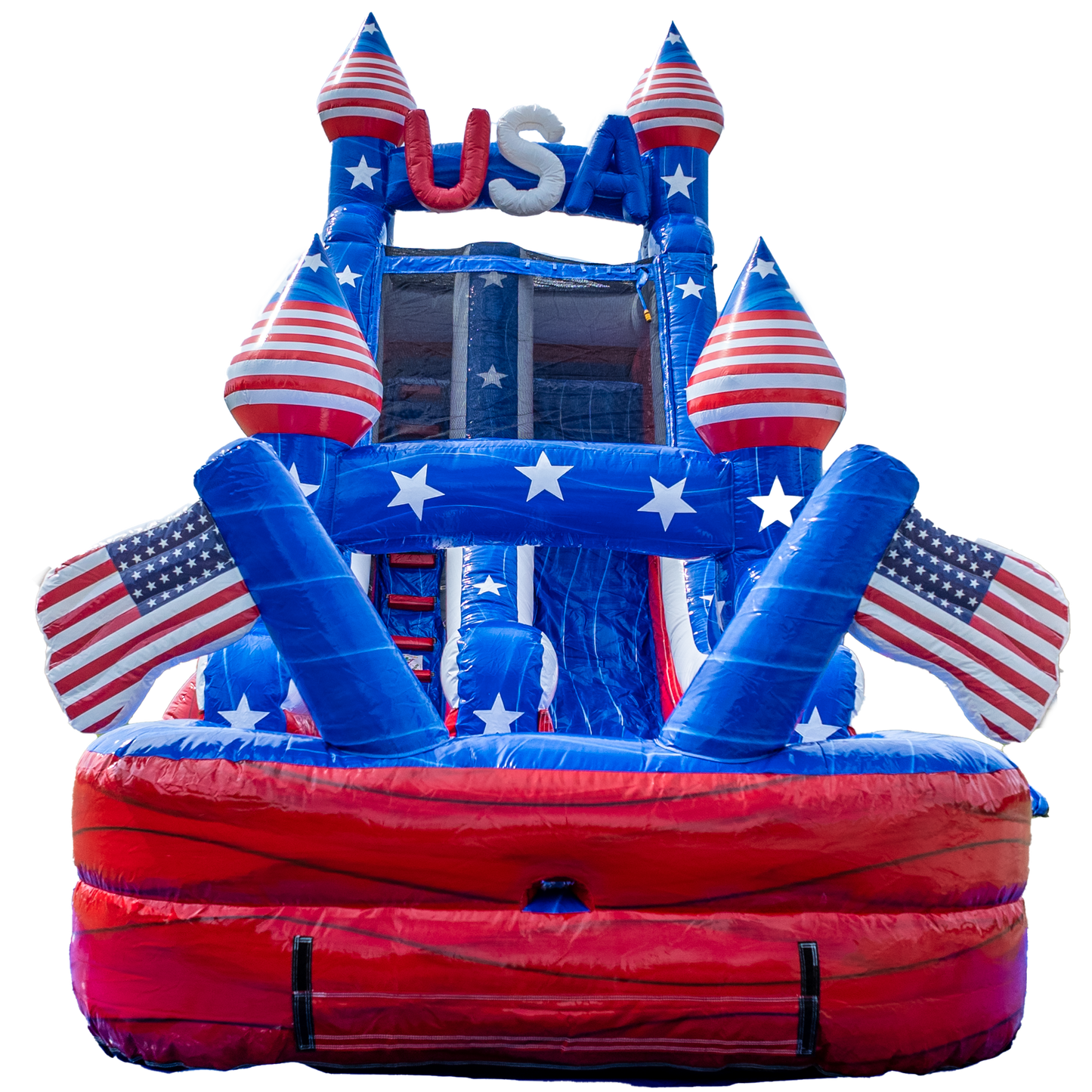 18FT USA Single Lane Slide