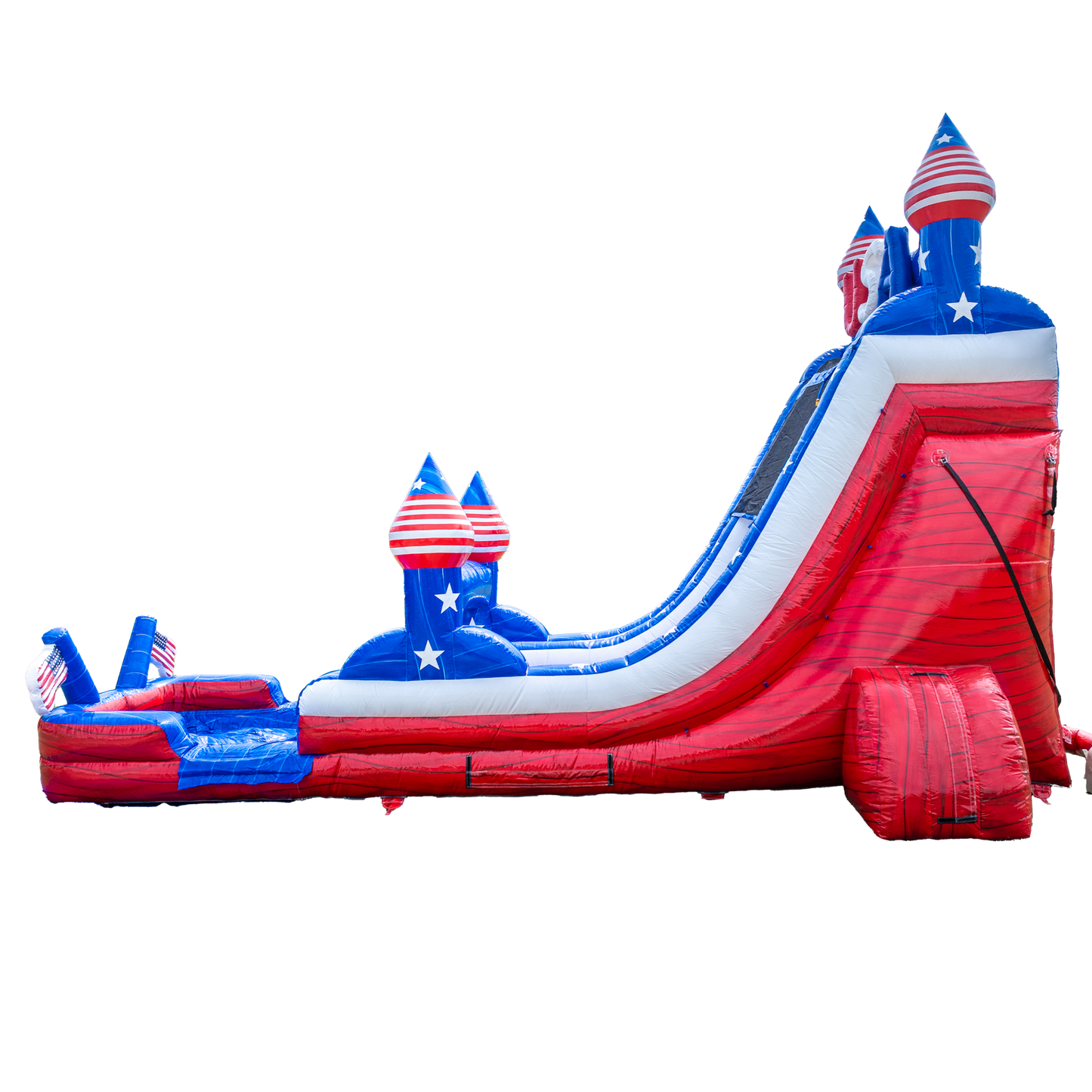 18FT USA Single Lane Slide