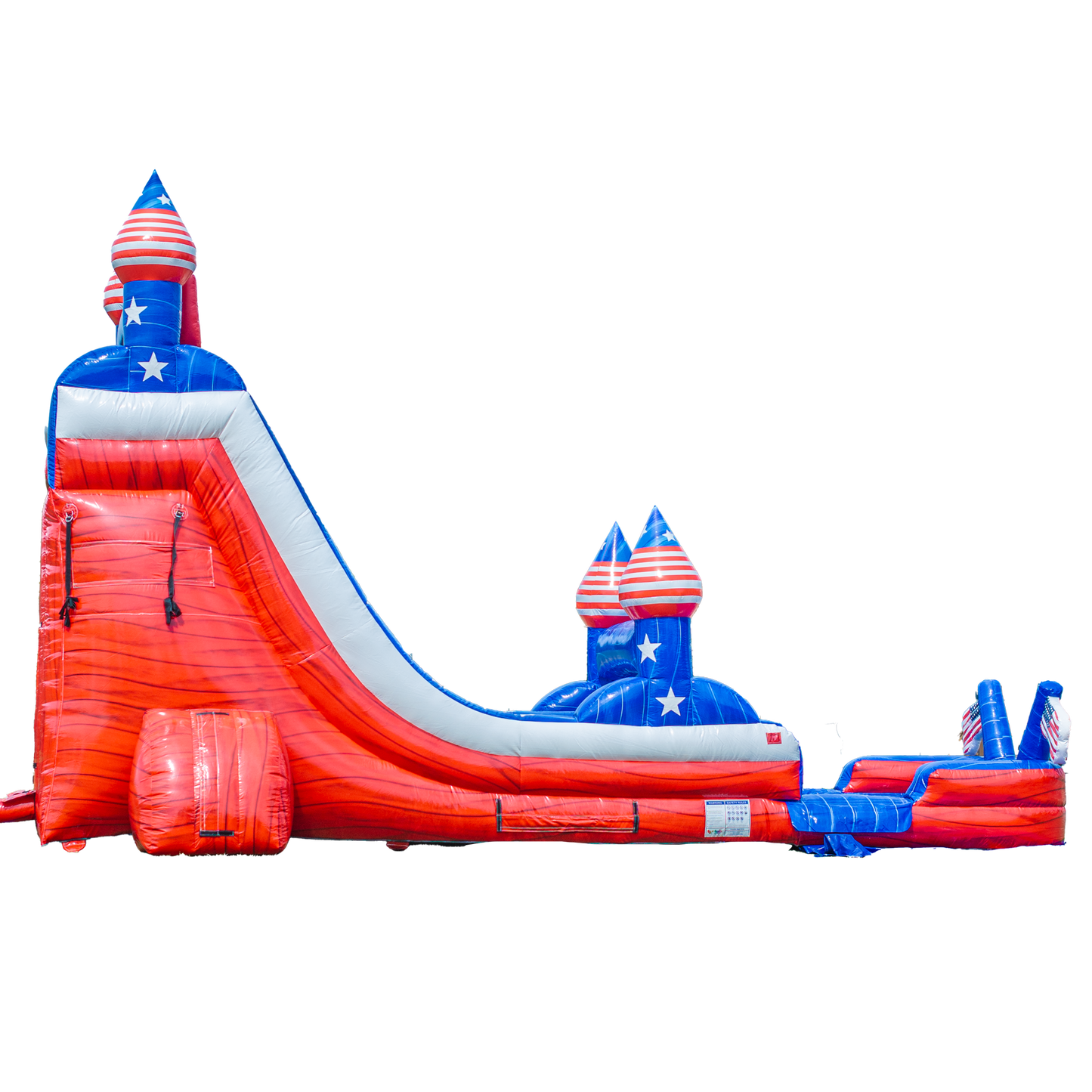 18FT USA Single Lane Slide