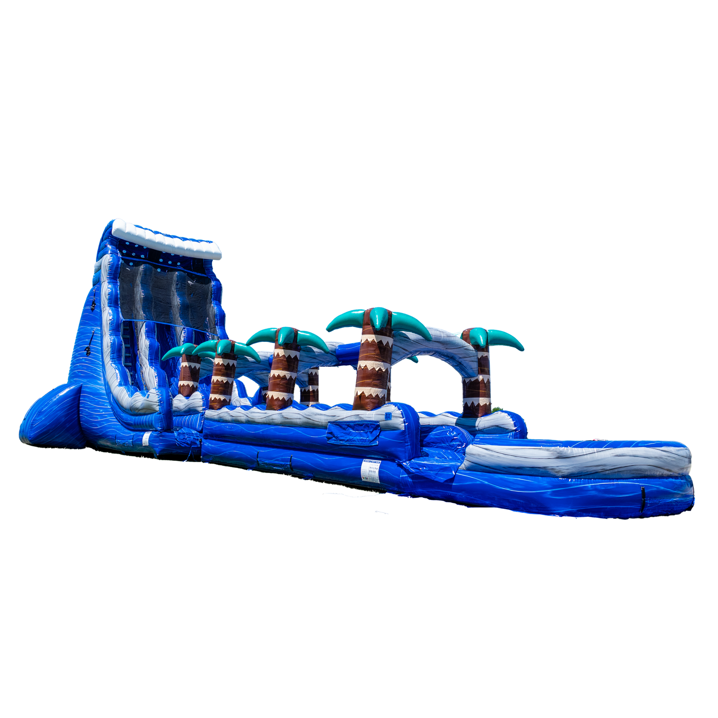 27FT Blue Paradise Dual Lane w/ Slip N Slide