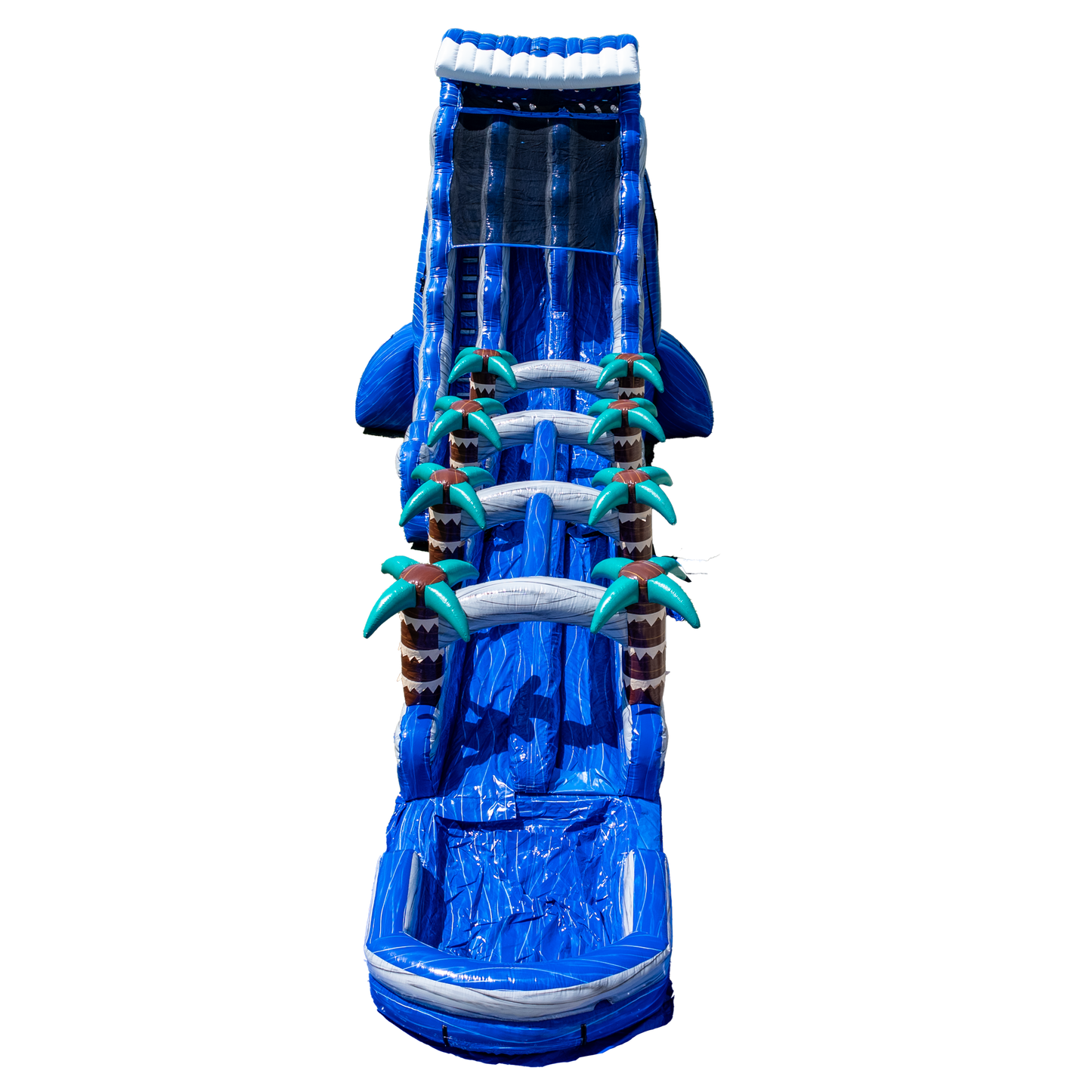 27FT Blue Paradise Dual Lane w/ Slip N Slide