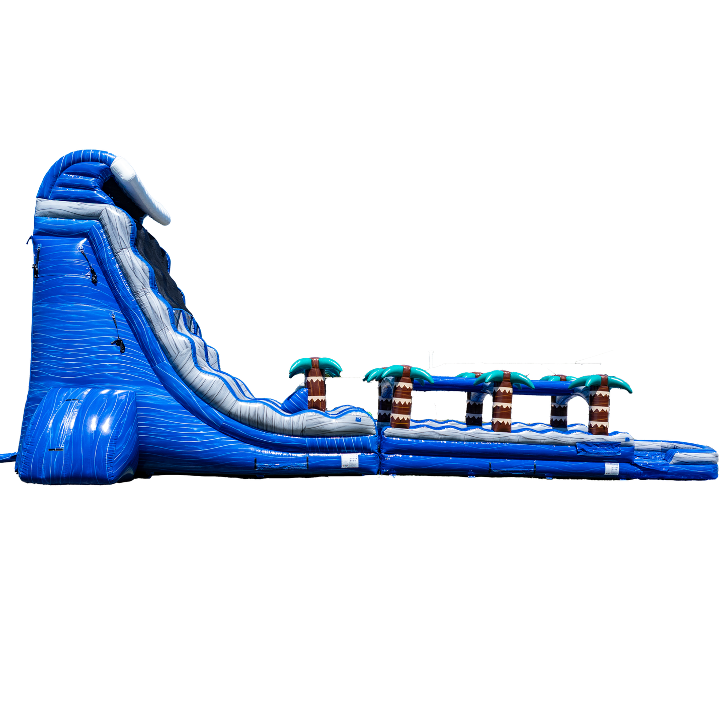 27FT Blue Paradise Dual Lane w/ Slip N Slide