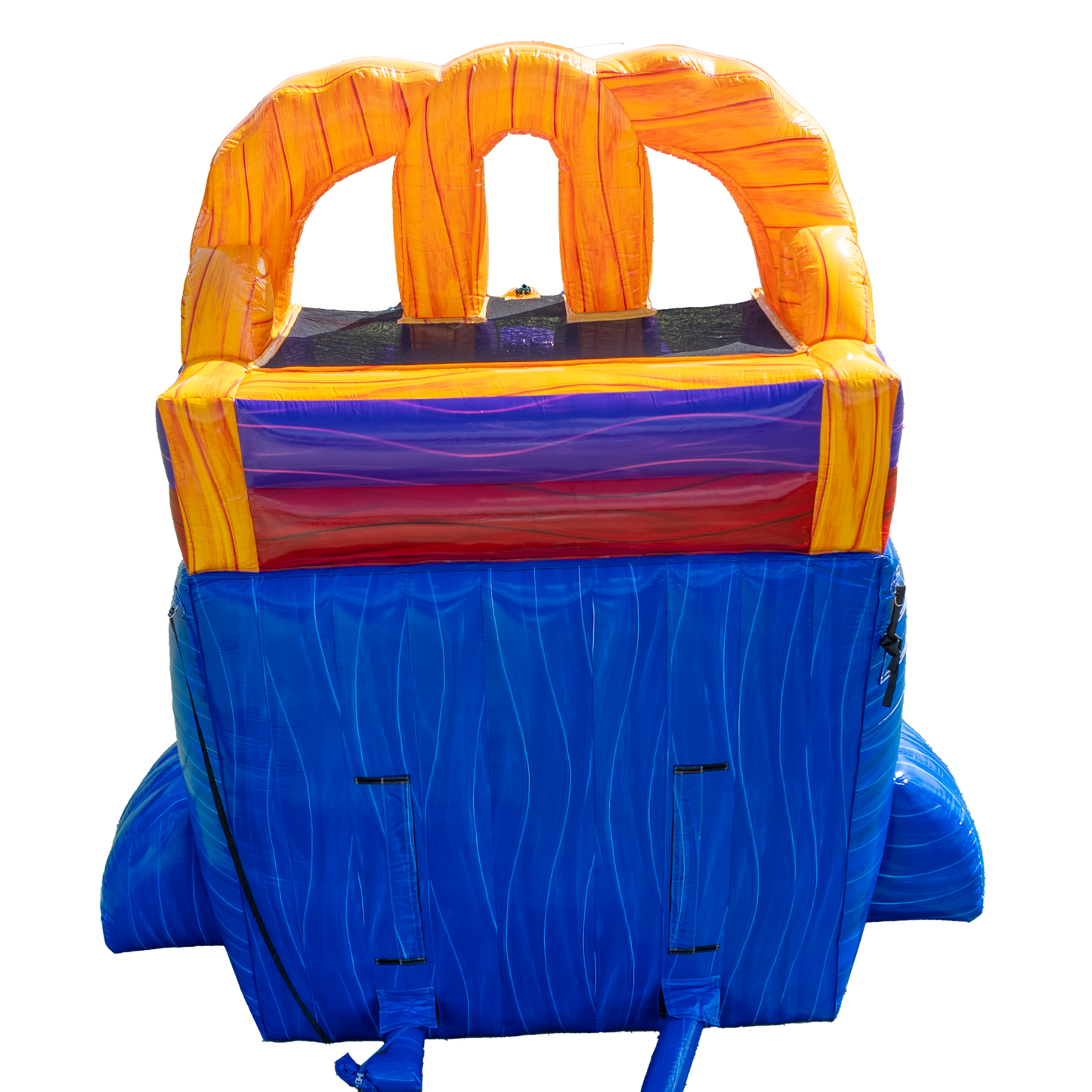 18FT Blue Lava Dual Lane Slide