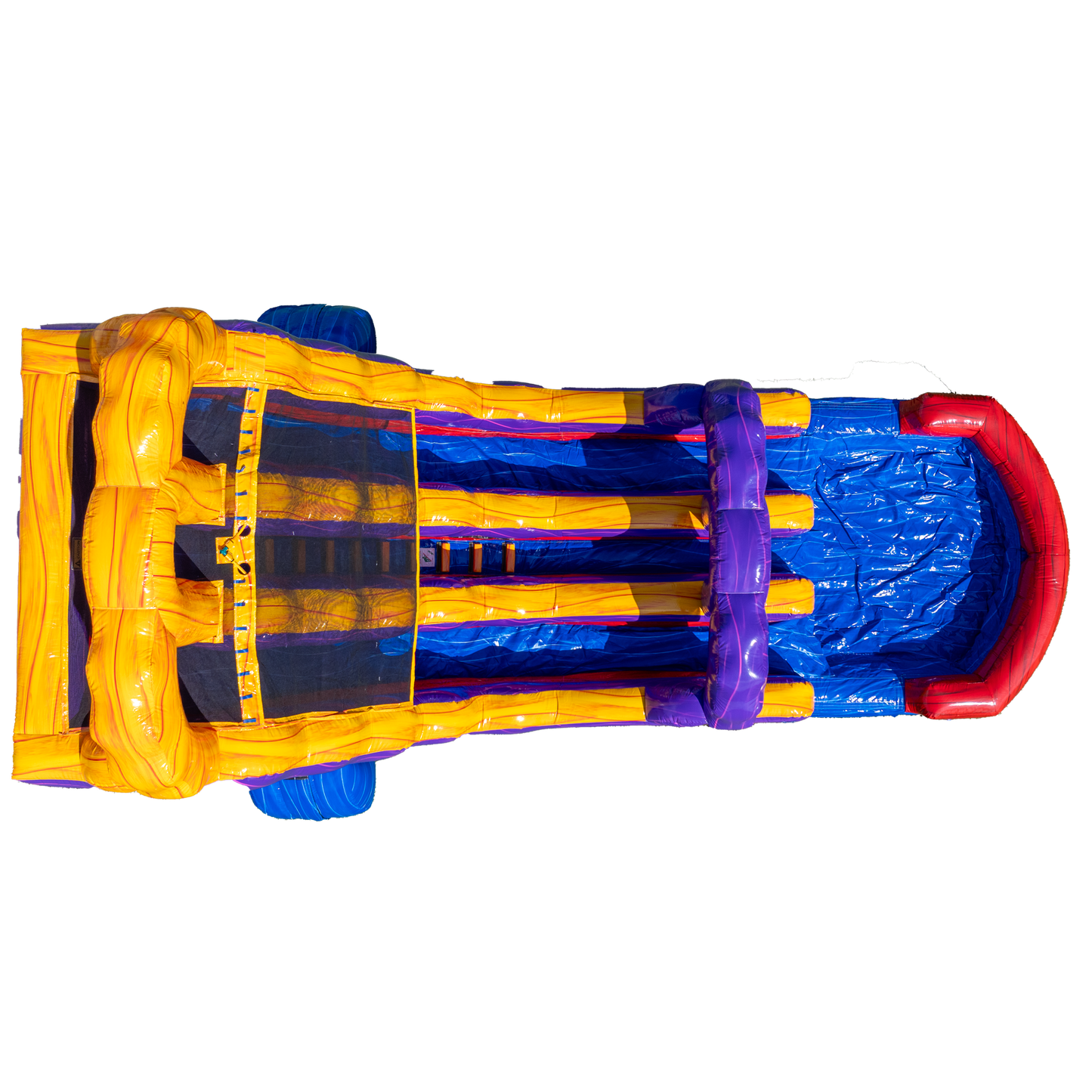 18FT Blue Lava Dual Lane Slide