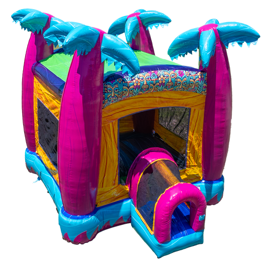 Teal Rippling Rush Bouncer