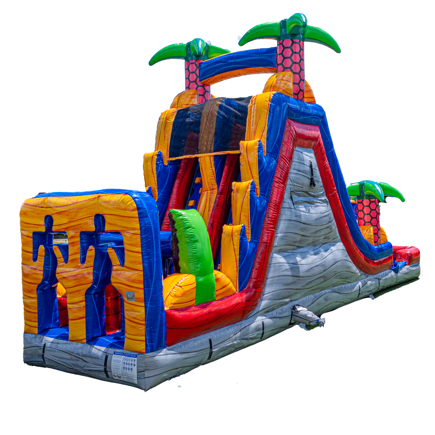 18FT Palms Obstacle Slide