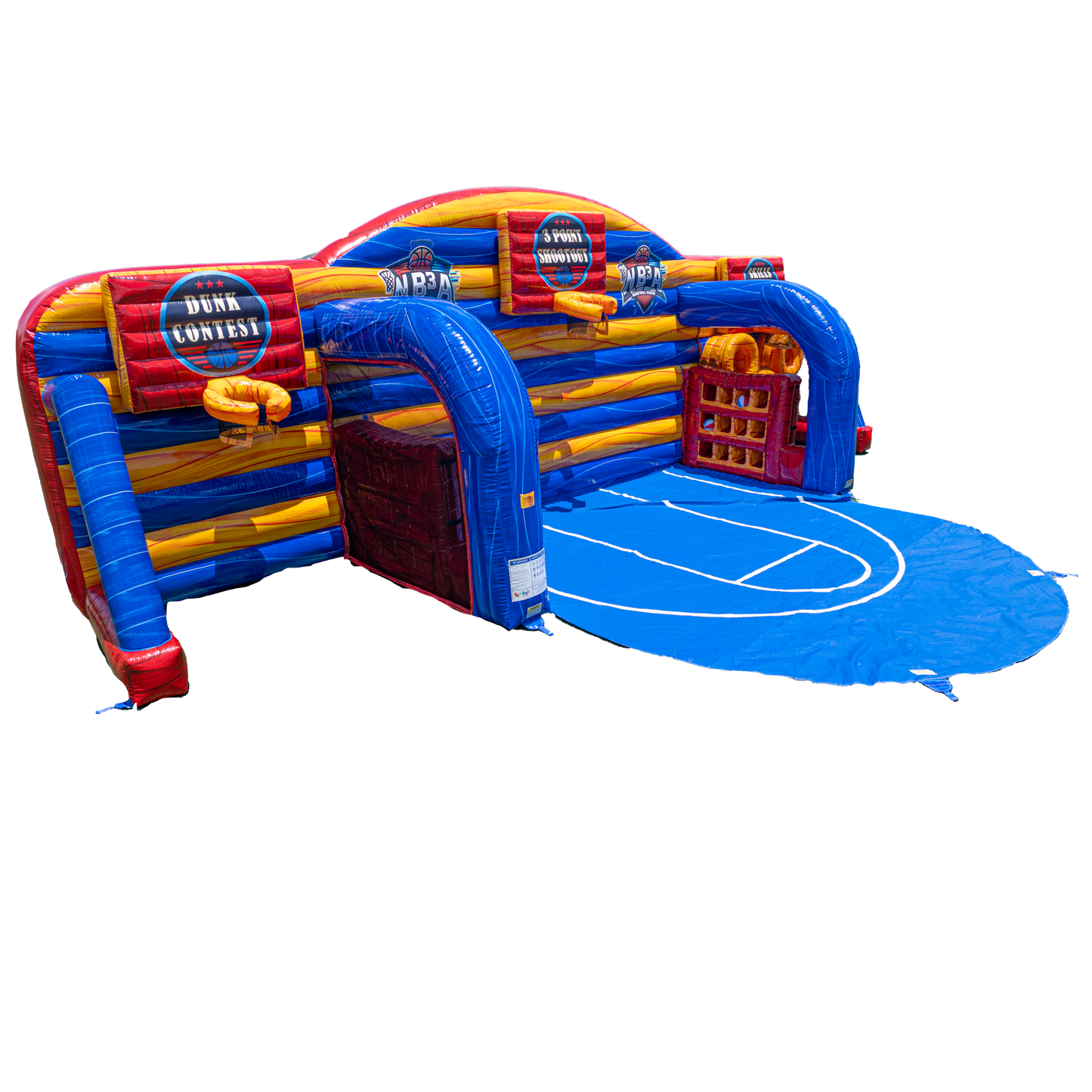 NB3A All Star Challenge Inflatable Basketball Game