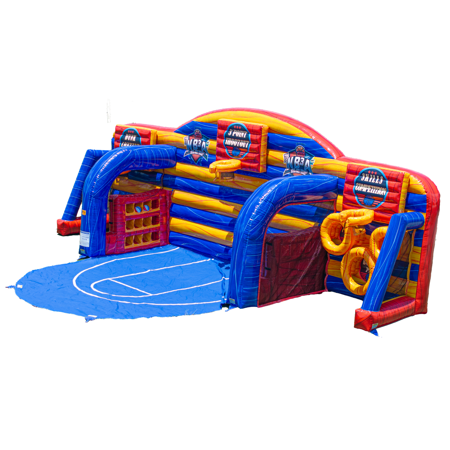 NB3A All Star Challenge Inflatable Basketball Game