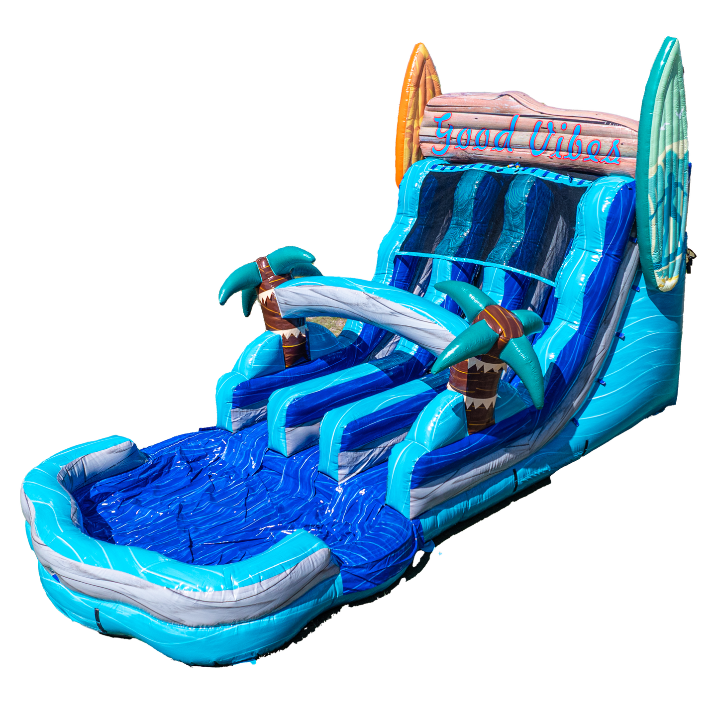 16FT Good Vibes Dual Lane Slide