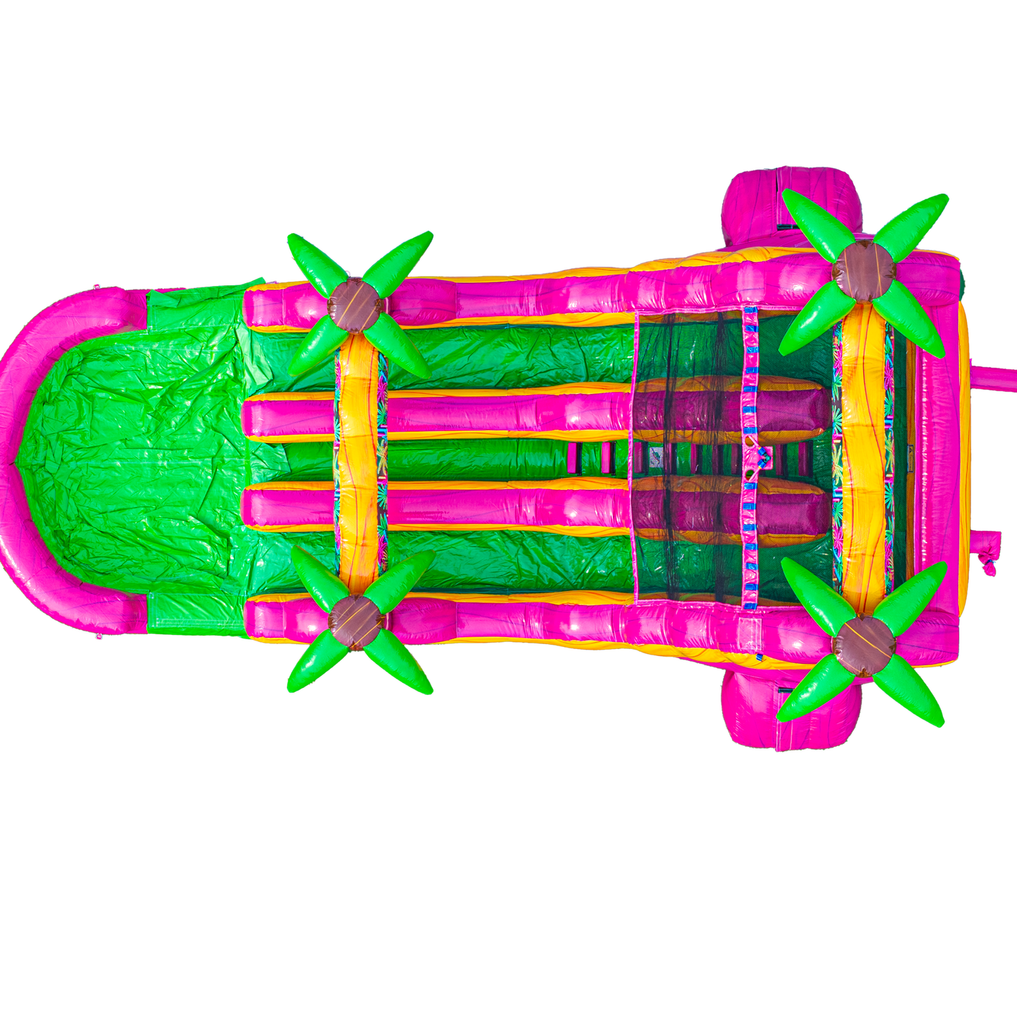 18FT Magenta Dual Lane Slide