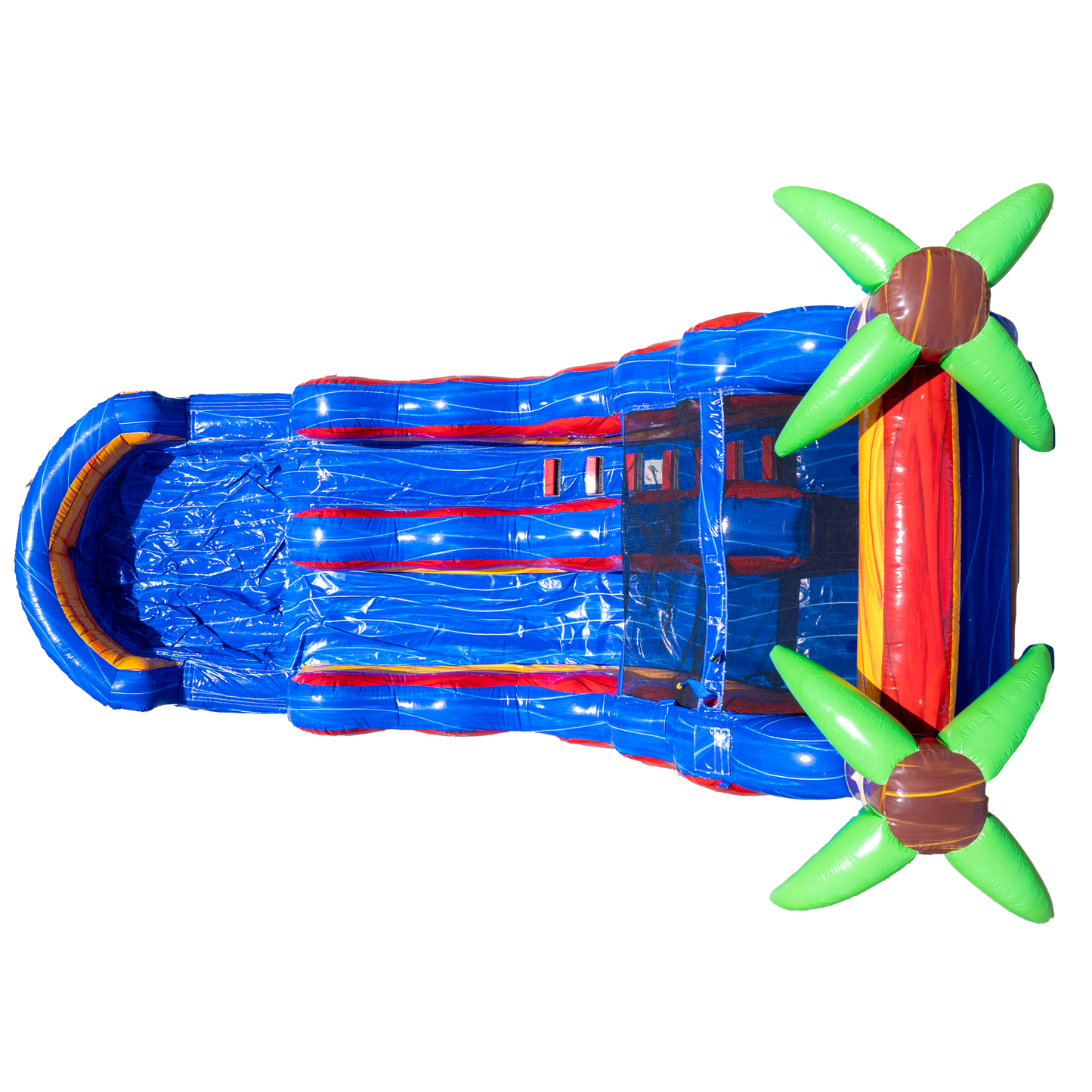 14FT Tropical Single Lane Slide