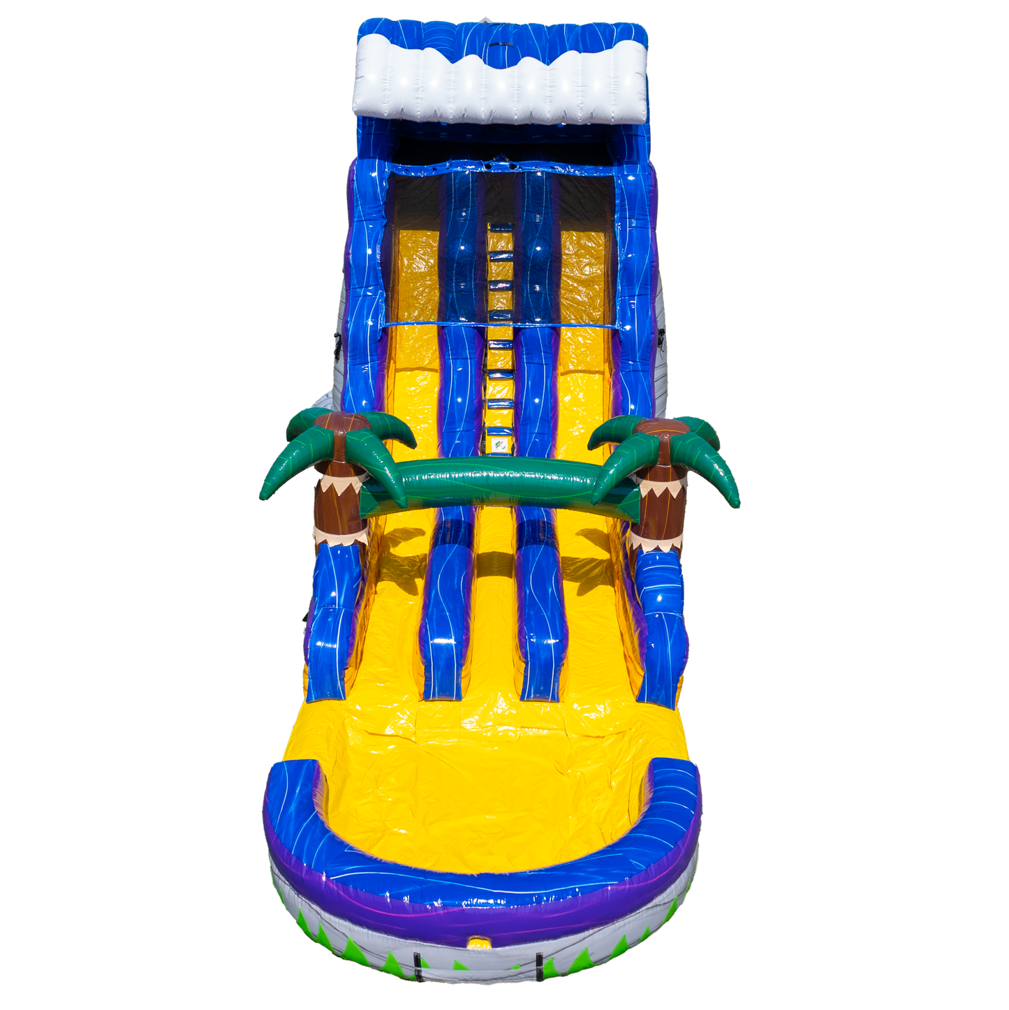 20FT Grey Surge Dual Lane Slide Center Climb