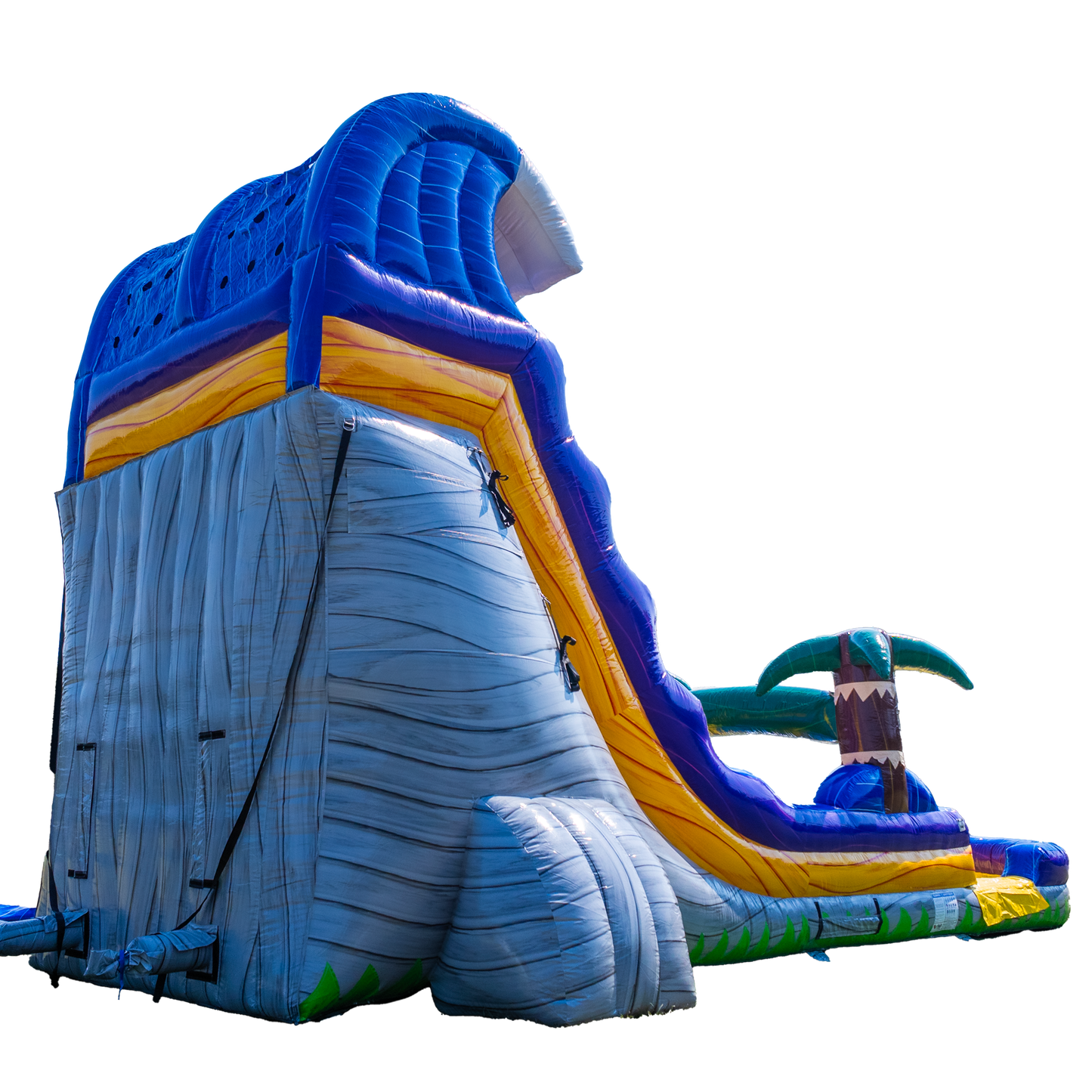 20FT Grey Surge Dual Lane Slide Center Climb