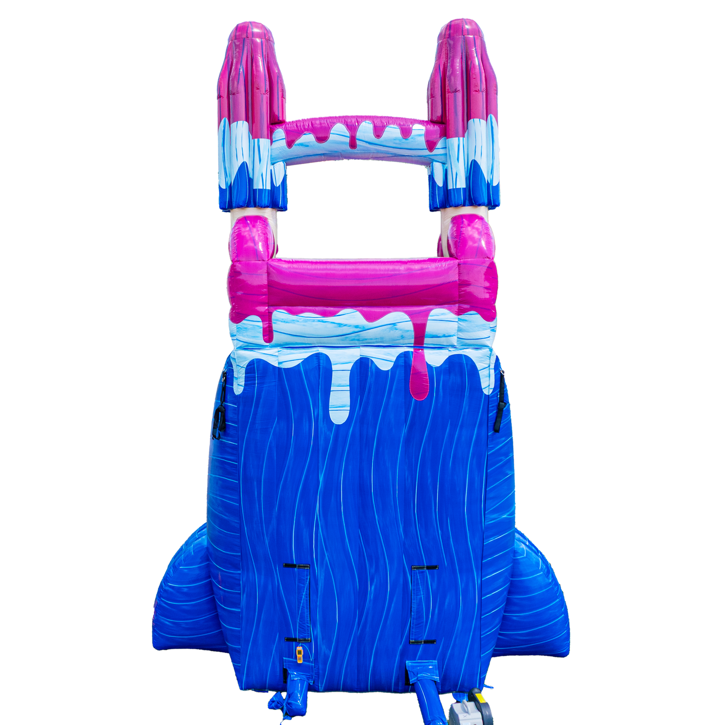 22FT Magenta Popsicle Single Lane Slide
