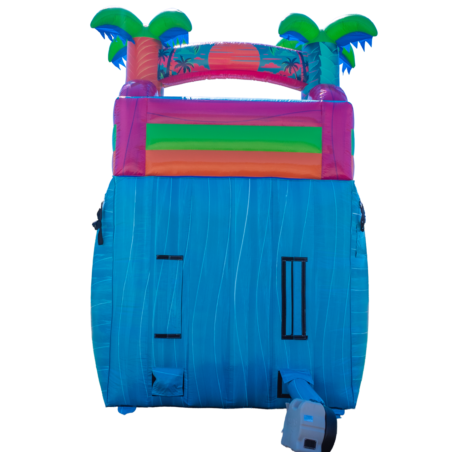 16FT Electric Tropics Single Lane Slide
