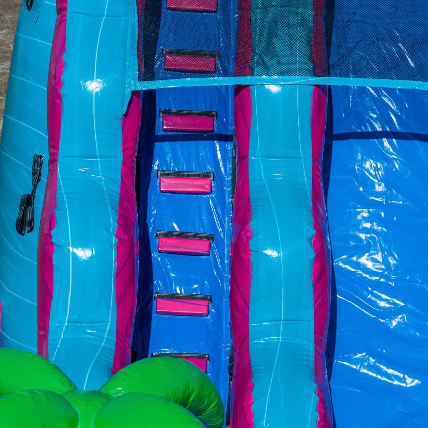 22FT Electric Tropics Single Lane Slide