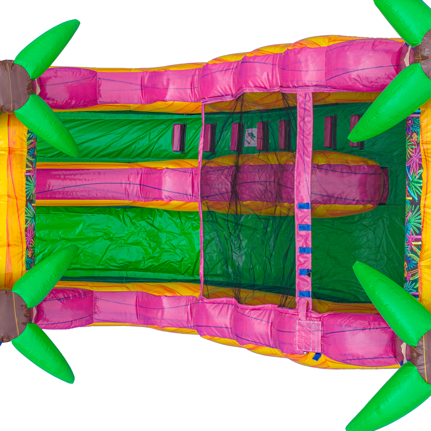 16FT Magenta Single Lane Slide