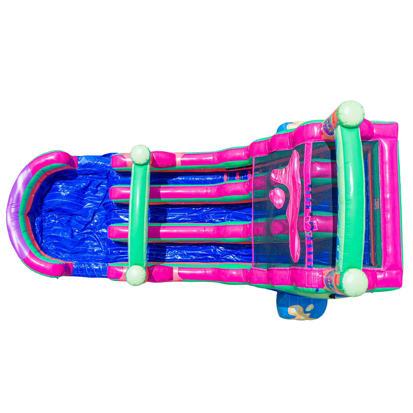 18FT Big Slime Dual Lane Slide