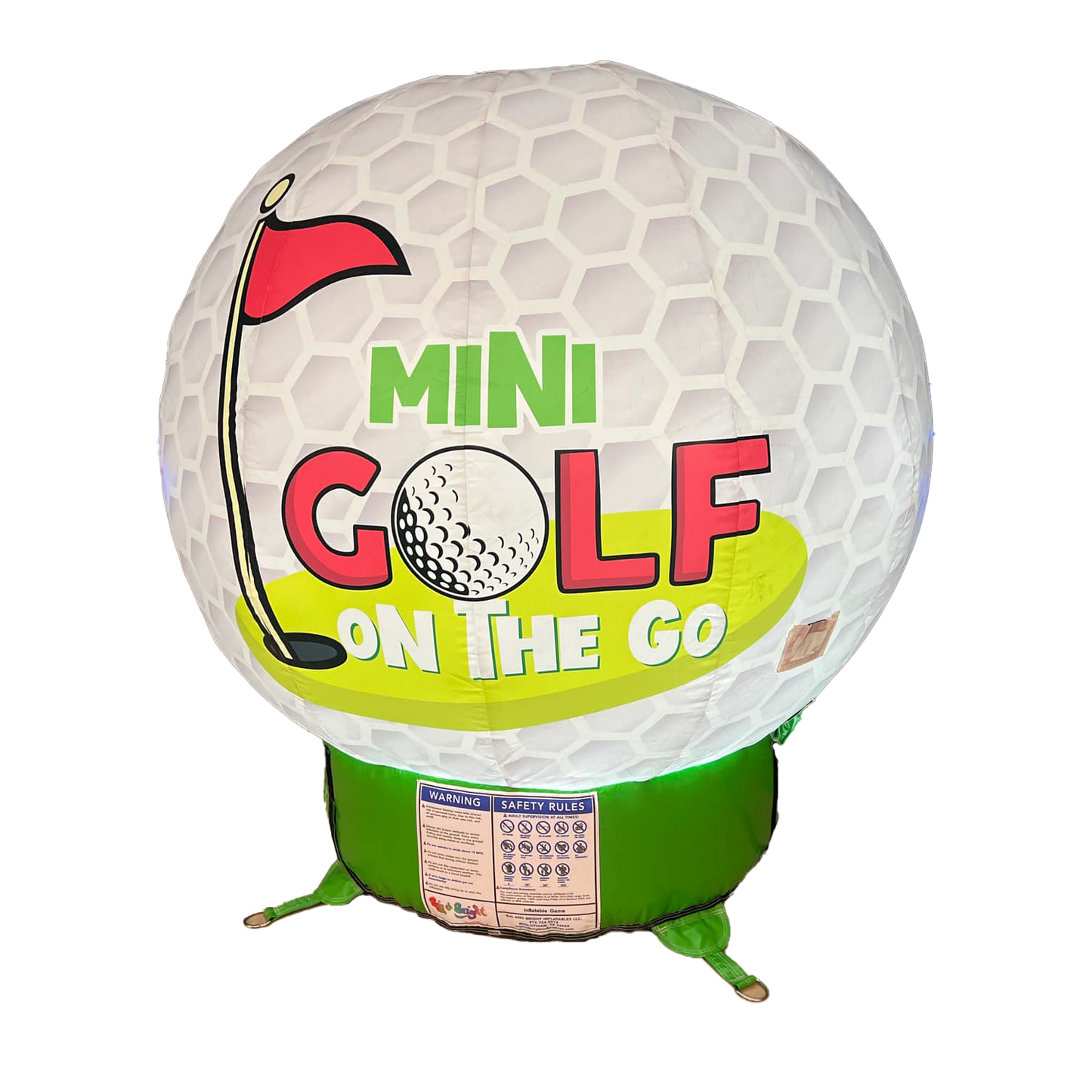 Inflatable Golf Ball Display