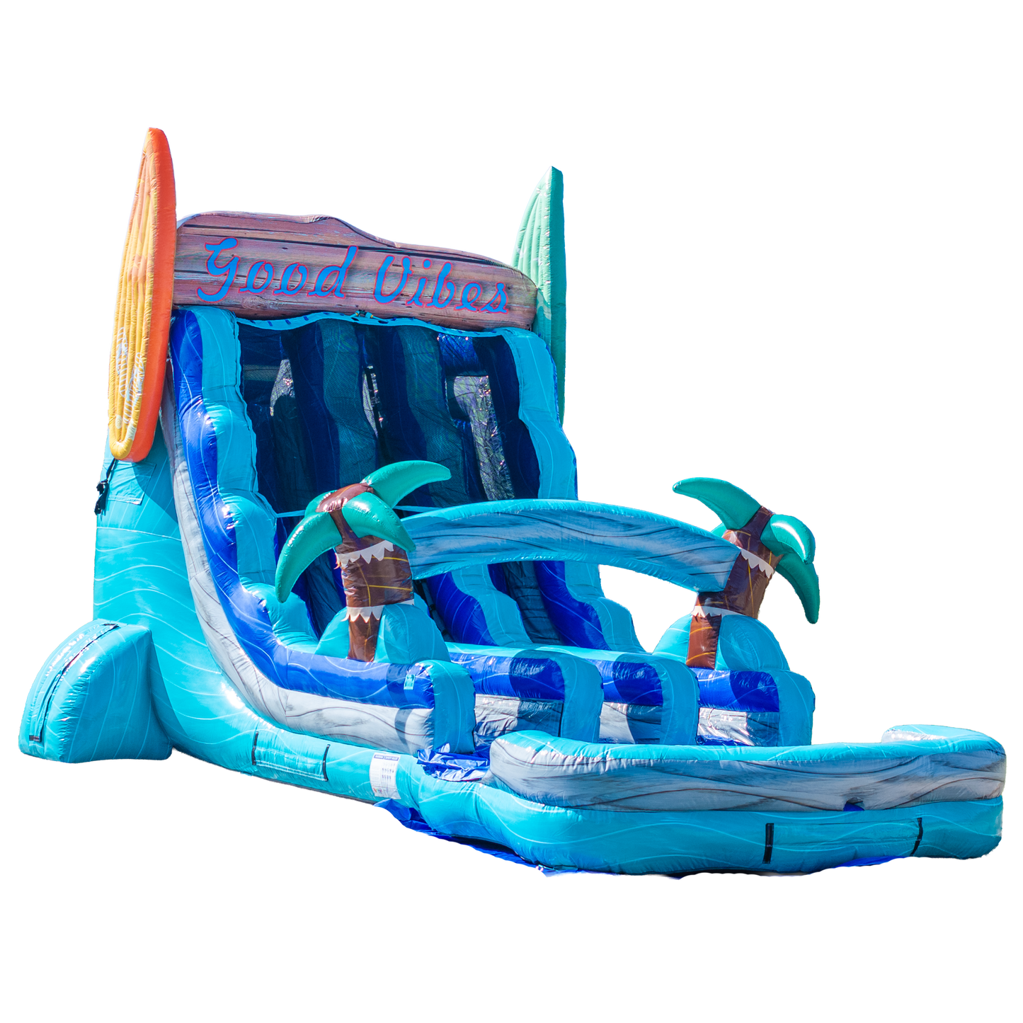 18FT Good Vibes Dual Lane Slide