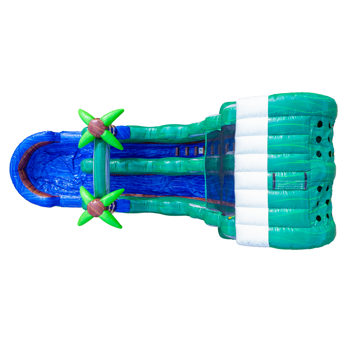 18Ft Emerald Tsunami Single Lane Slide