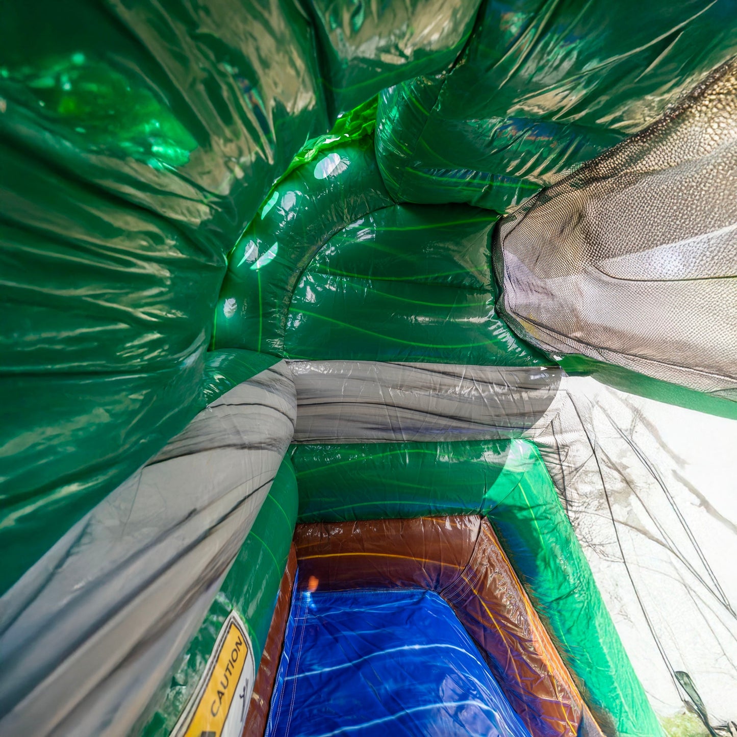18Ft Emerald Tsunami Single Lane Slide