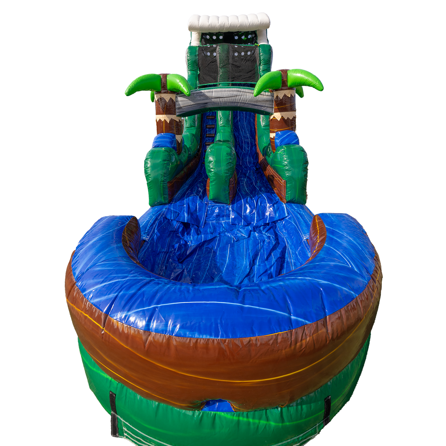 18Ft Emerald Tsunami Single Lane Slide