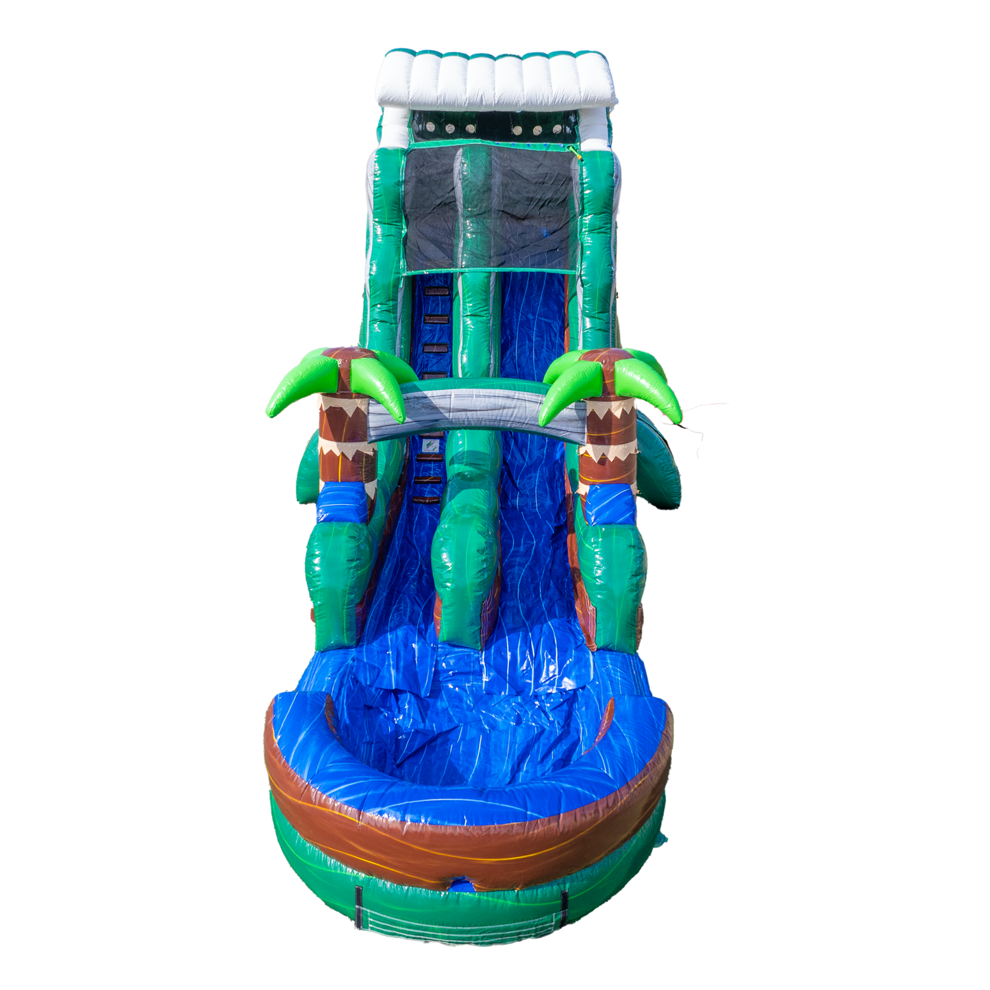 18Ft Emerald Tsunami Single Lane Slide