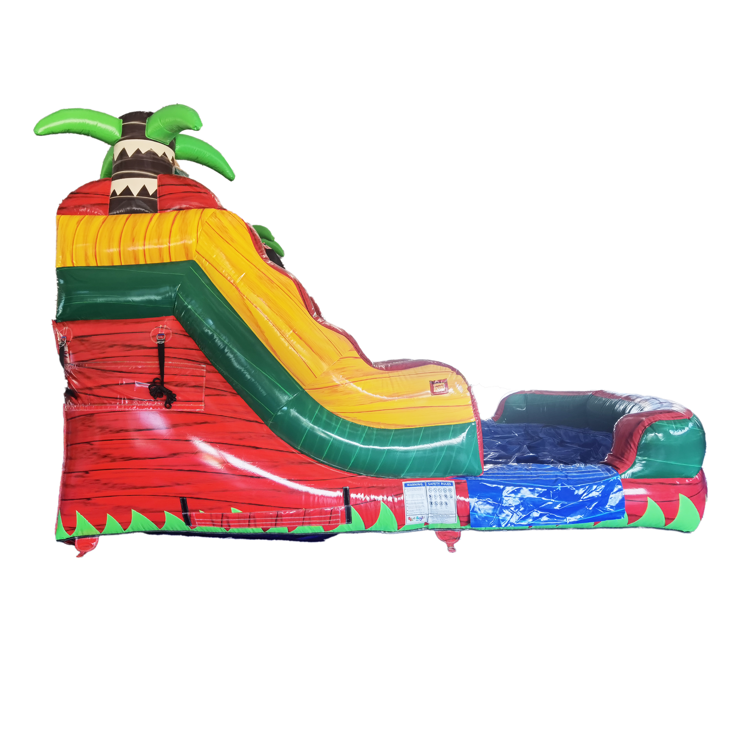 12FT Tropical Dual Lane Slide